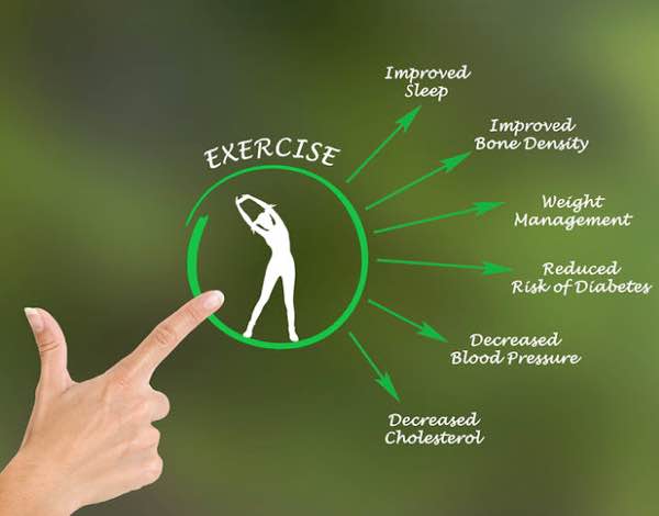 Exercise and cholesterol are closely linked.